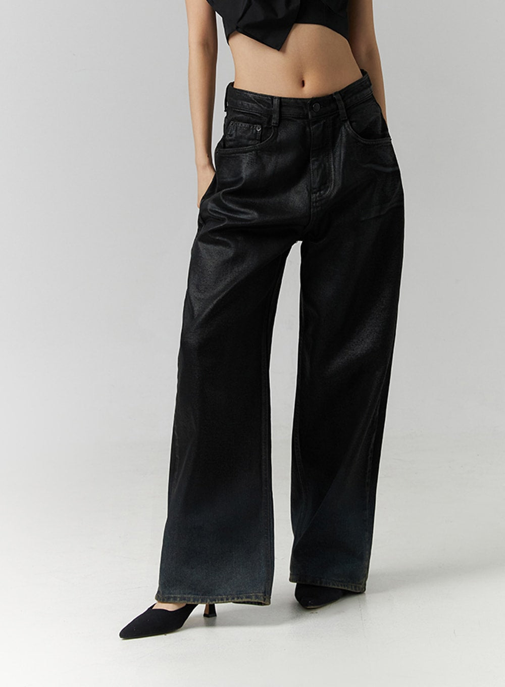 Low Rise Wide Fit Jeans ID306