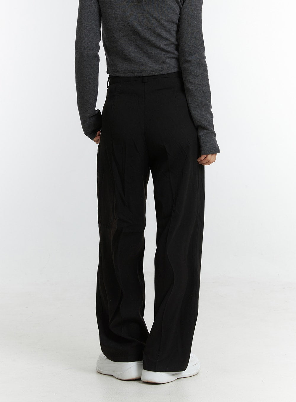 Pintuck Tailored Pants OD311