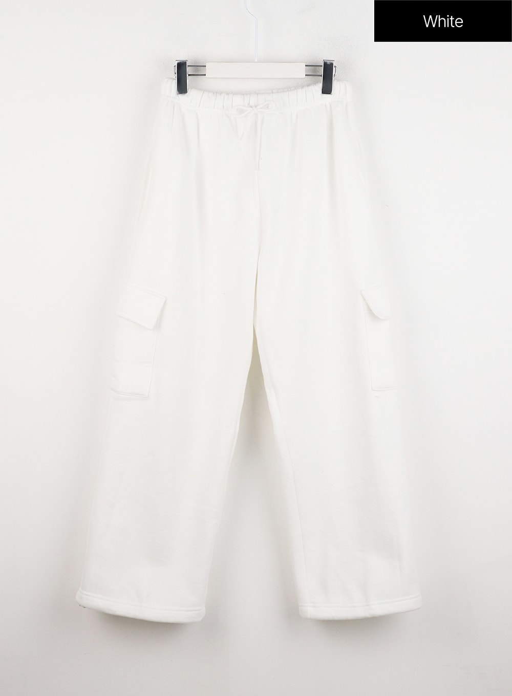 Flowy Drawstring Plush Wide Pants ID305