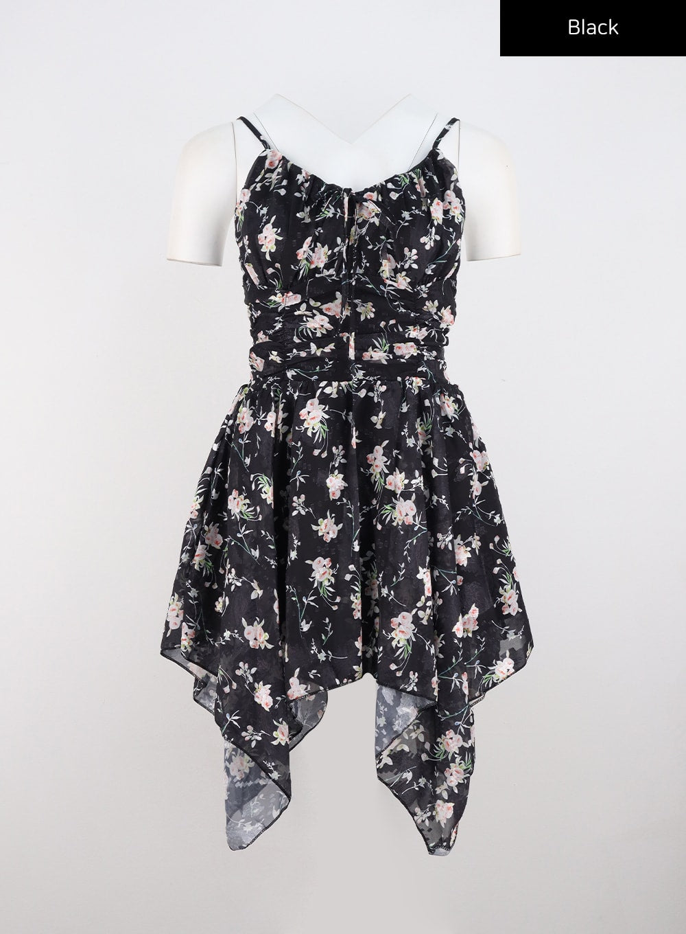 Retro Floral Mini Dress IO311