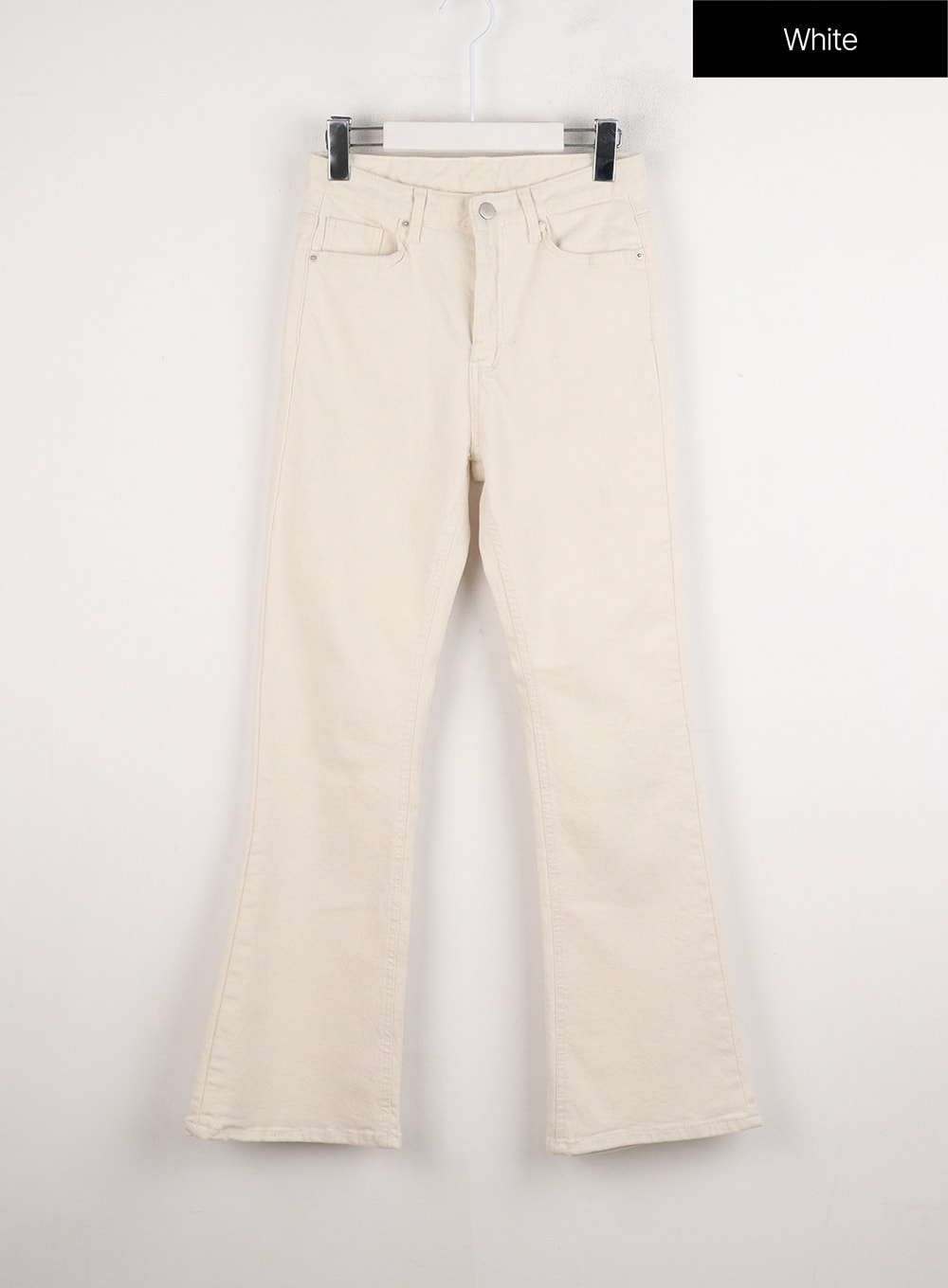 Basic Slim Fit Boot Cut Pants ID306