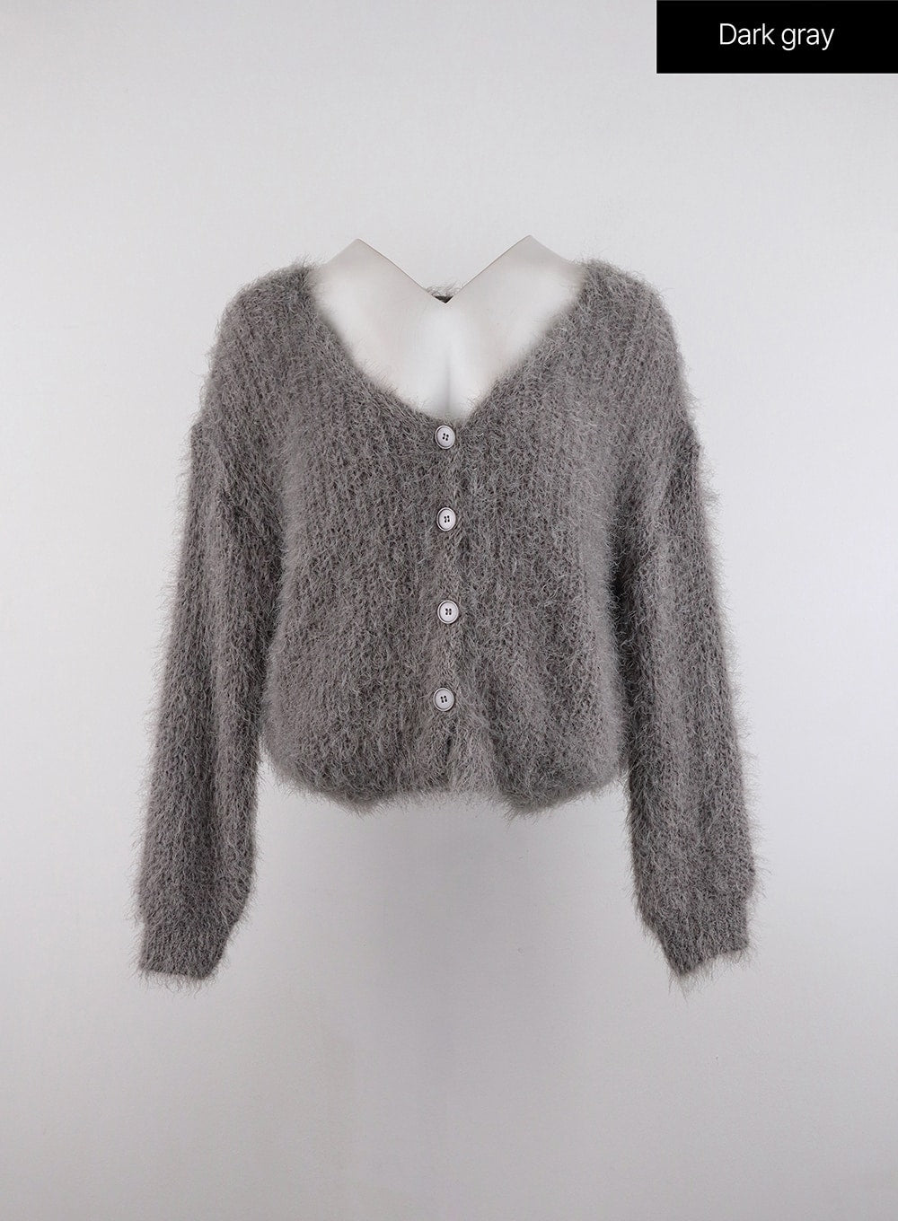 Faux Fur Knitted Cardigan ID315