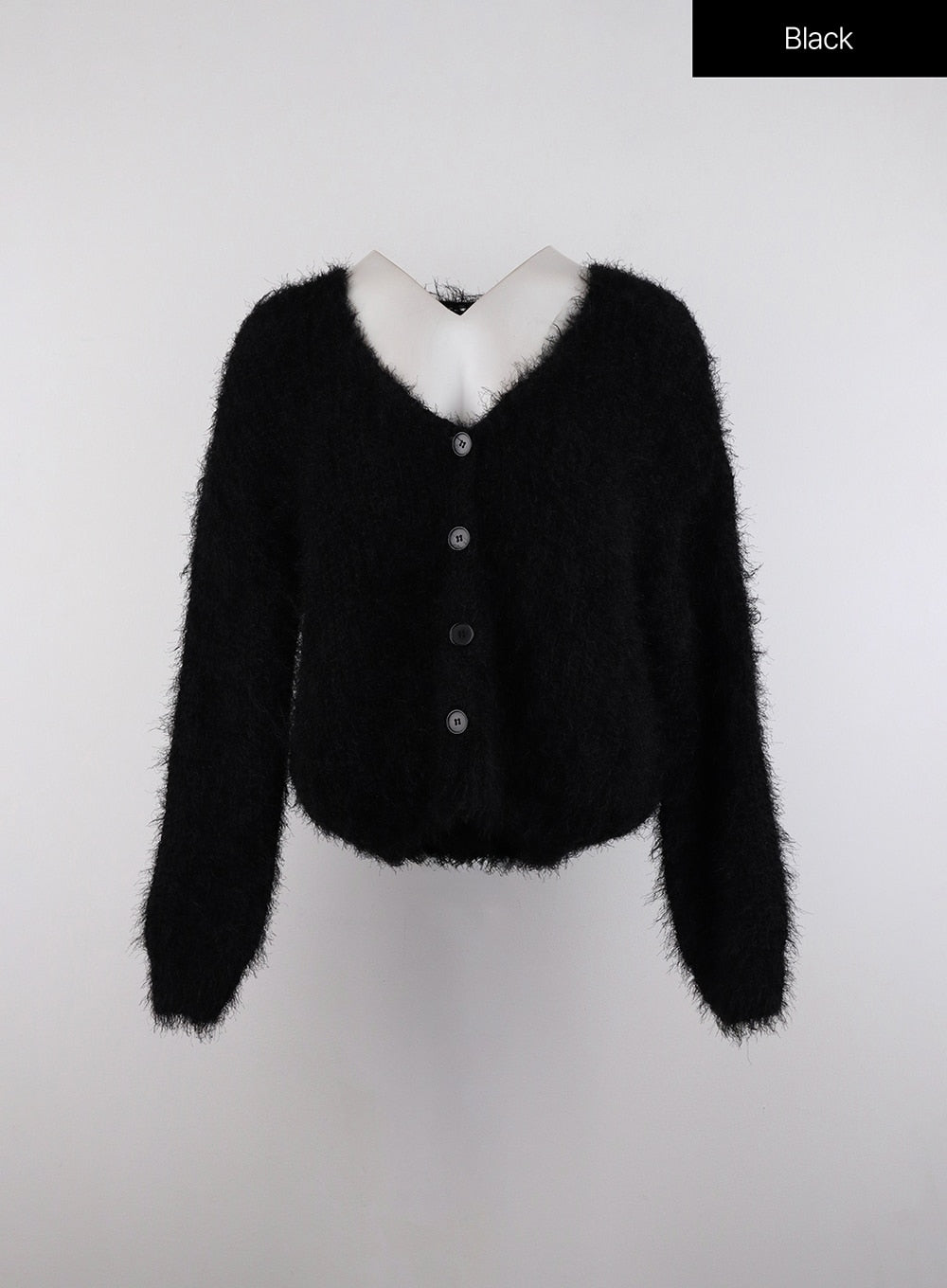 Faux Fur Knitted Cardigan ID315