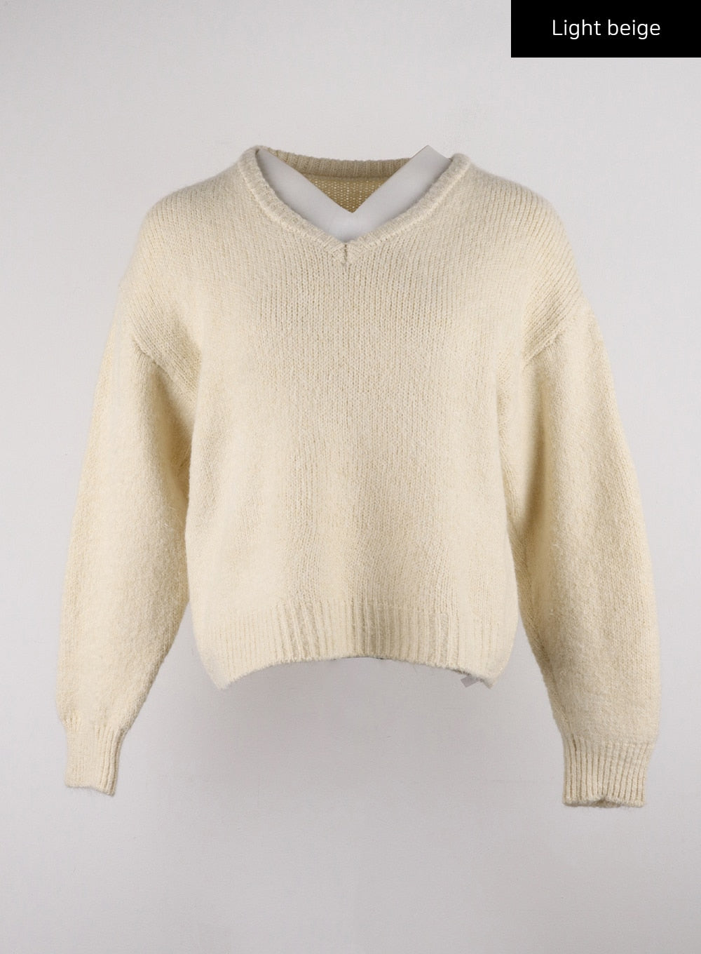 V-Neck Knit Sweater CD312