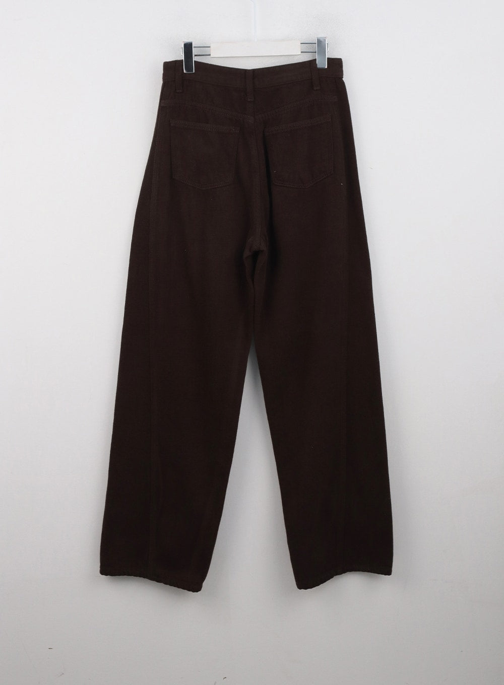 Seamed Texture Cotton Wide Pants CD301