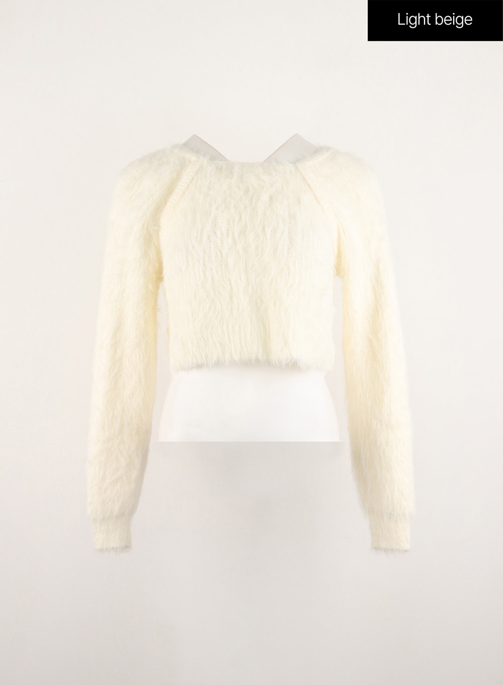 Square Neck Bolero Plush Sweater OD313
