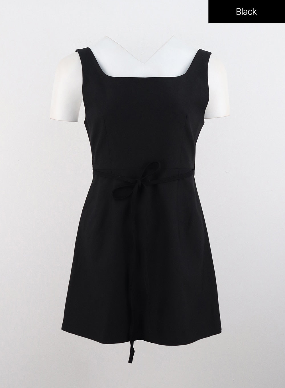 Square Neck Sleeveless Mini Dress OS302